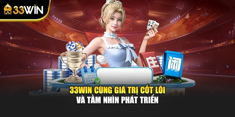 33WIN cùng giá trị cốt lõi, tầm nhìn phát triển