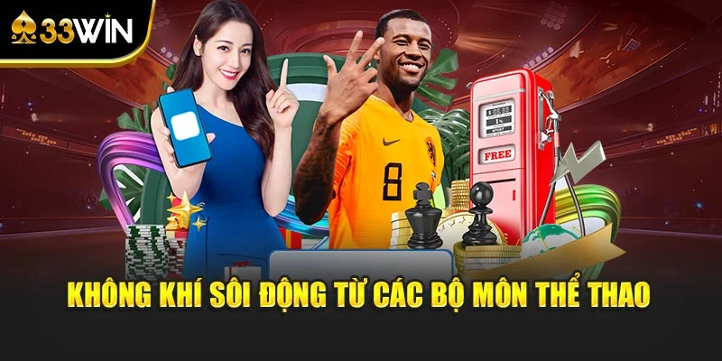 Không khí sôi động từ các bộ môn thể thao