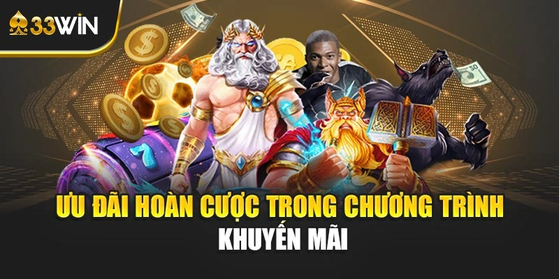 Ưu đãi hoàn cược trong chương trình khuyến mãi